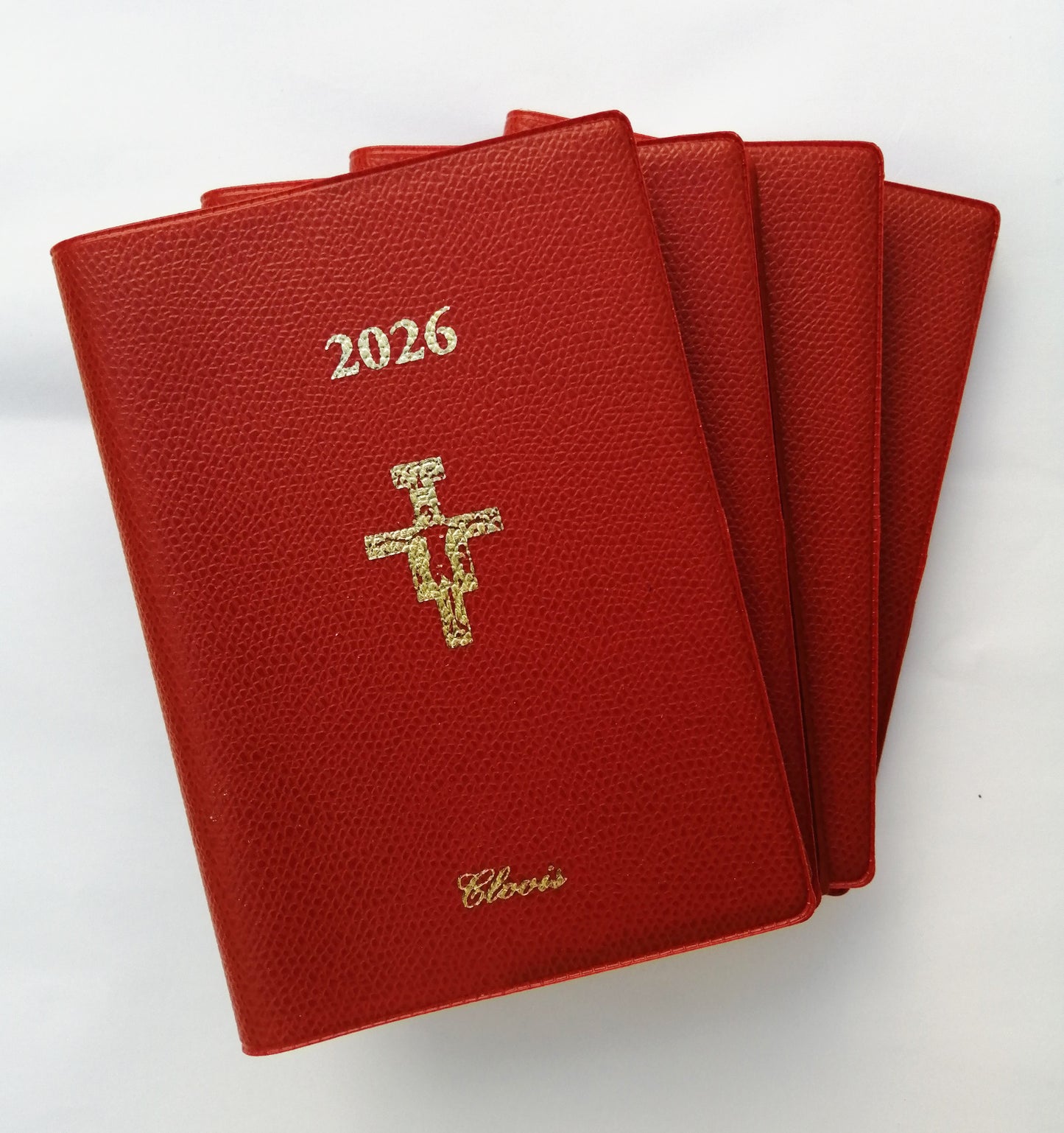 Agenda de poche Clovis 2026 (Lot de 4)