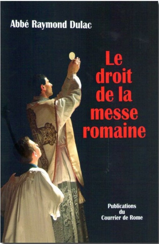 Le droit de la messe romaine