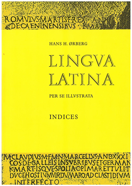 Lingua Latina - Livret jaune « Indices »