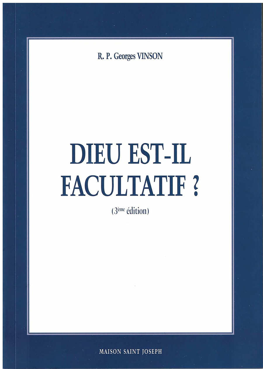 Dieu est-il facultatif ?