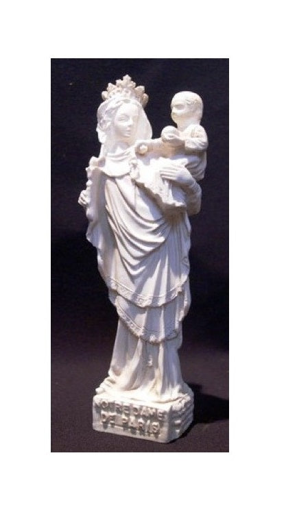 Statue Notre Dame de Paris (Ton ivoire)