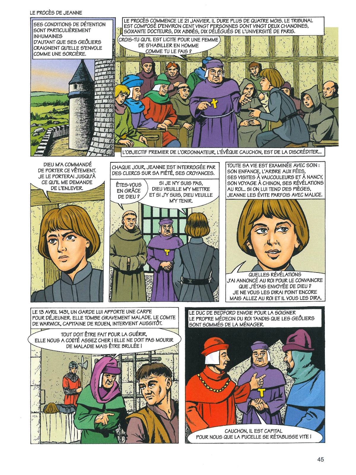 Jeanne d'Arc, la pucelle (Bande dessinée)
