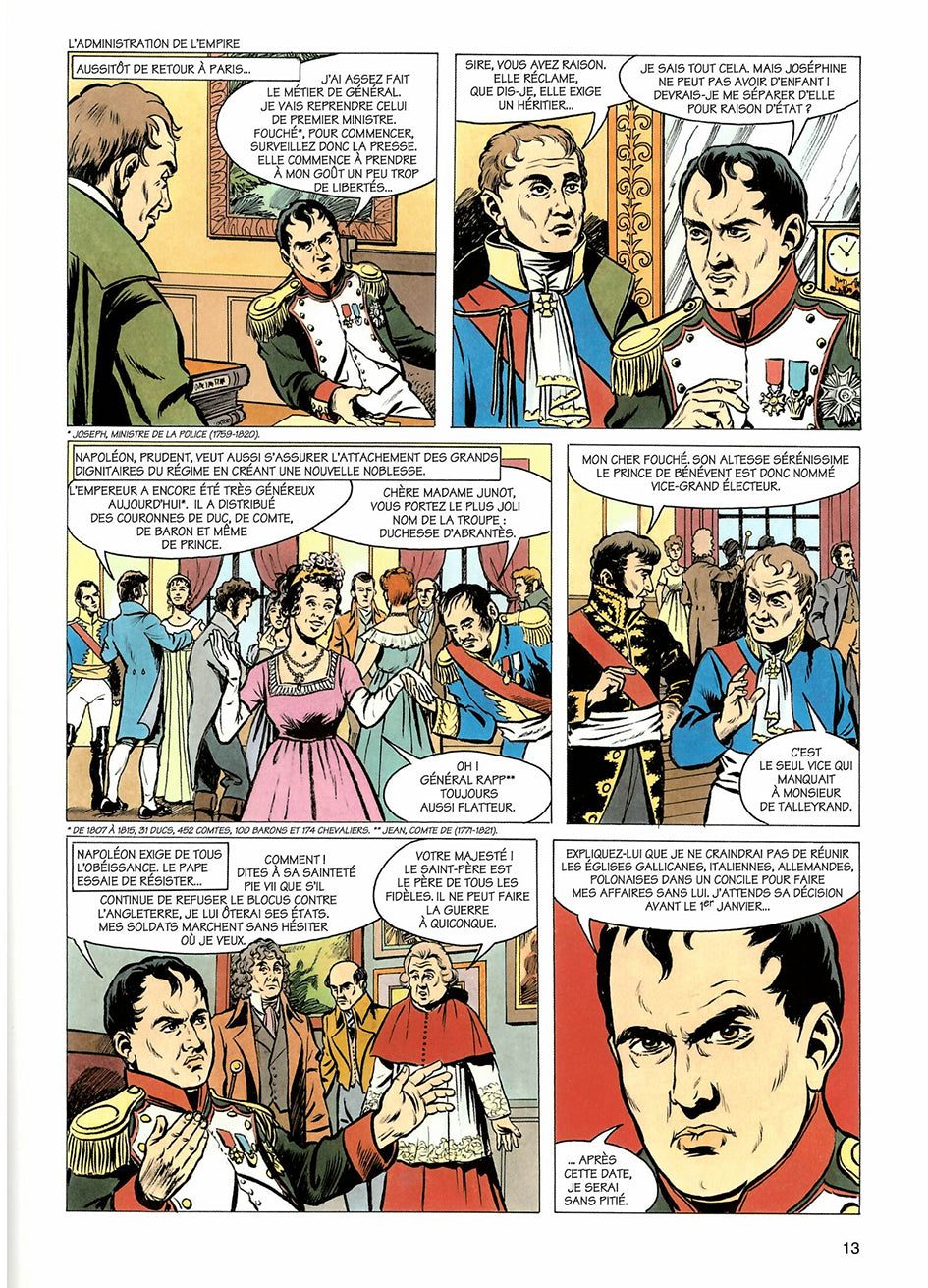 Napoléon Ier - Empereur des Français (BD)
