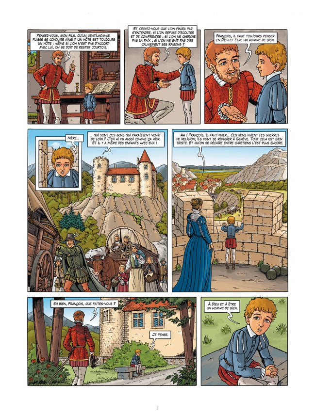 Saint François de Sales et sainte Jeanne de Chantal (BD)