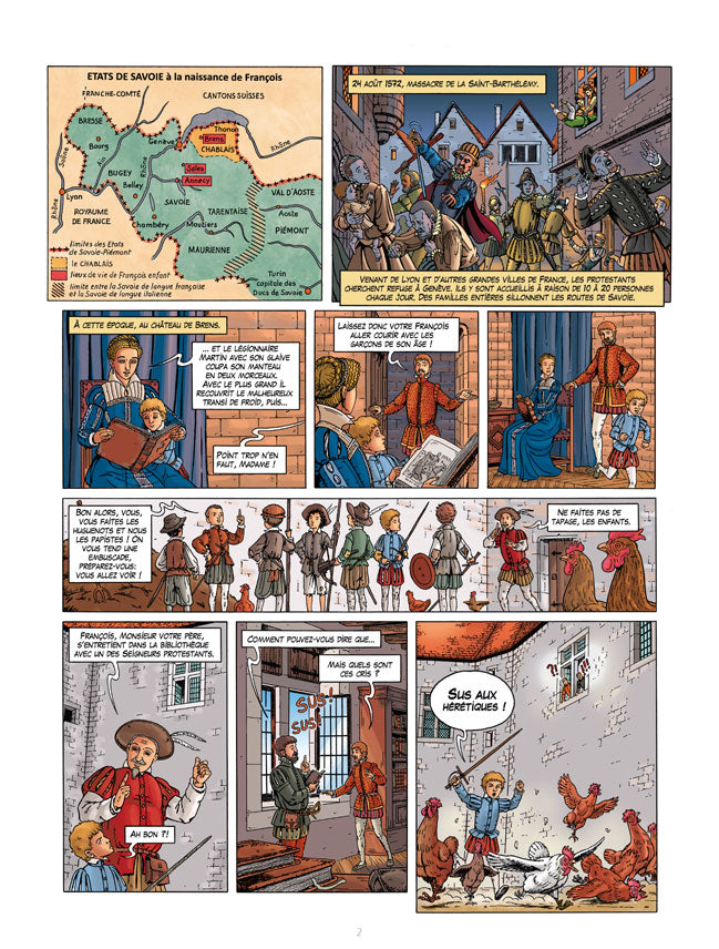 Saint François de Sales et sainte Jeanne de Chantal (BD)