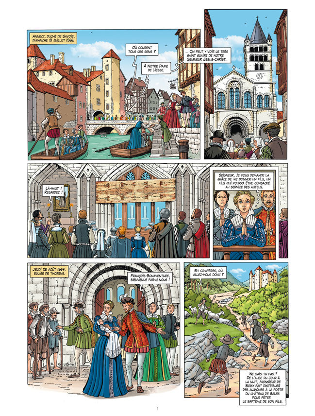 Saint François de Sales et sainte Jeanne de Chantal (BD)