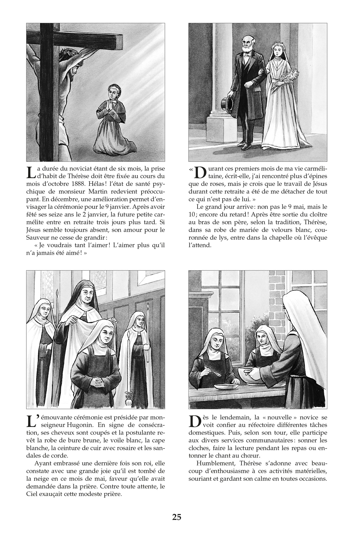 Sainte Thérèse de Lisieux (Chemins de lumière n° 1)