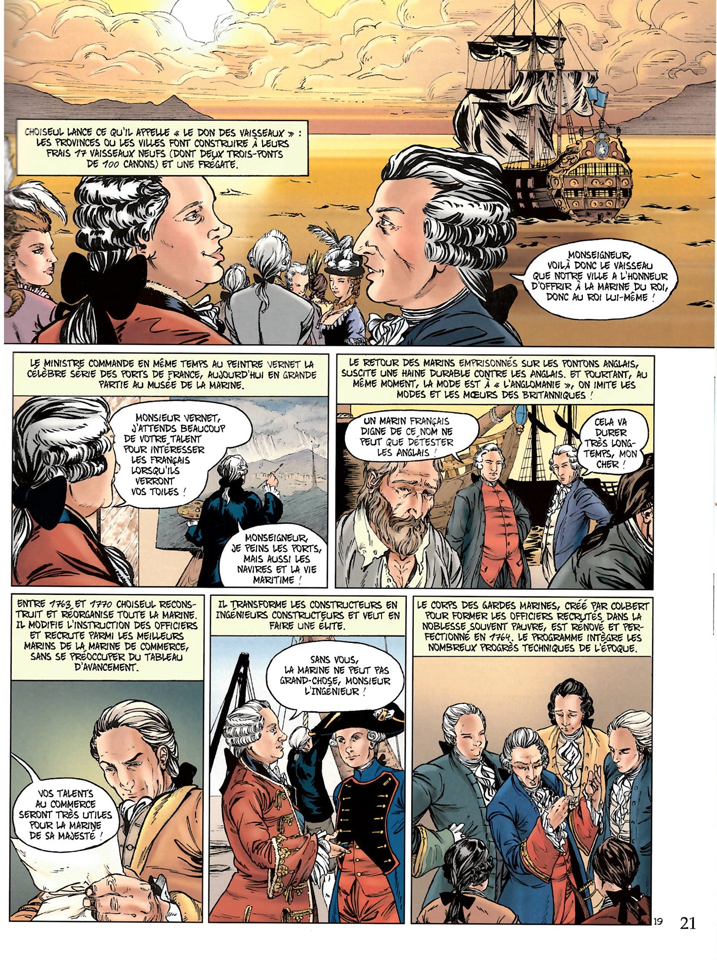 La grande fresque de la marine - Tome 2 (BD)