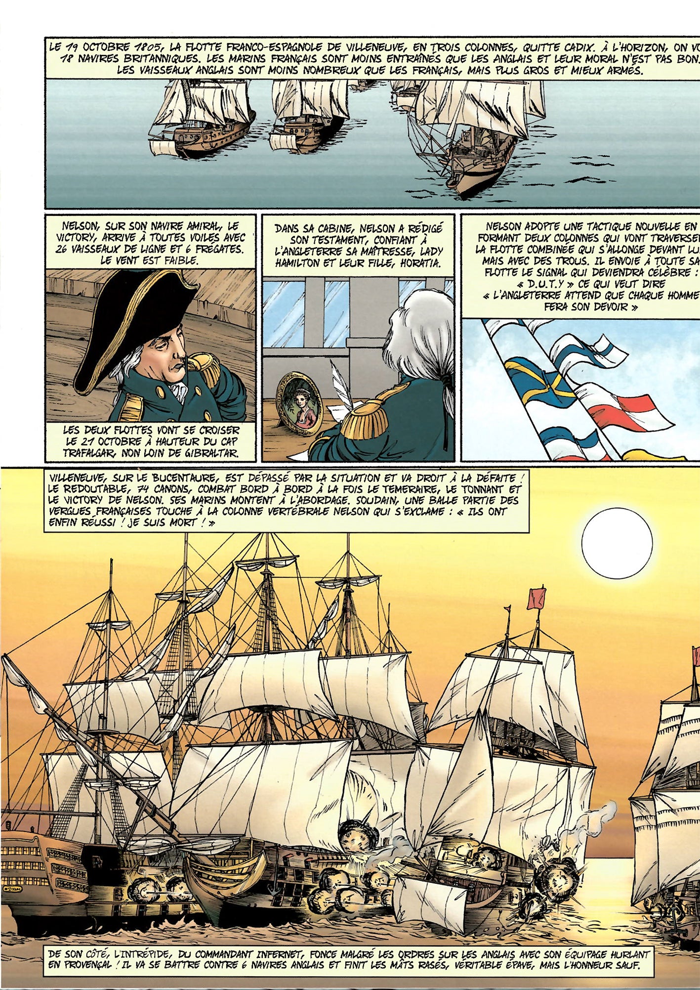 La grande fresque de la marine - Tome 3 (BD)