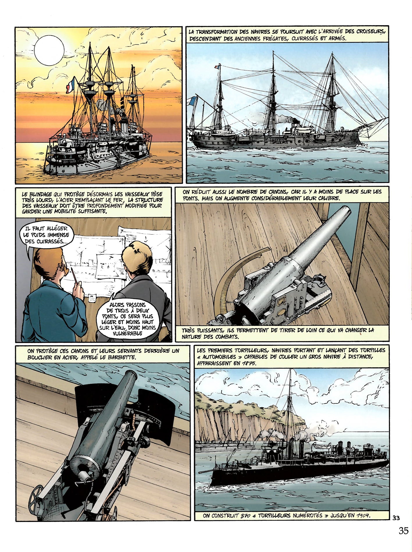 La grande fresque de la marine - Tome 3 (BD)