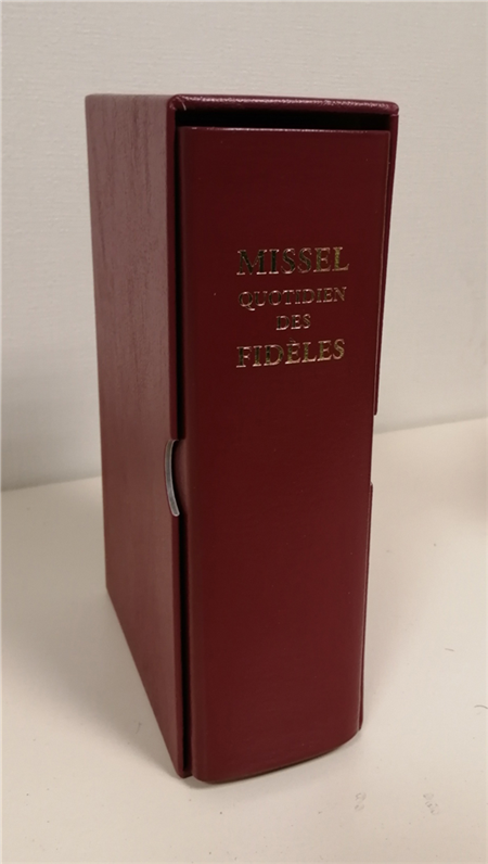 Missel quotidien des fidèles - Rouge (3e édition 2023)