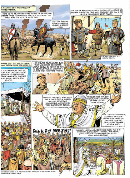 Avec les croisés - Tome 1 : des origines à l'an 1162 (BD)