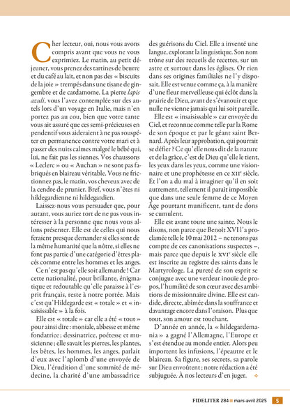 FIDELITER n° 284 (mars-avril 2025)
