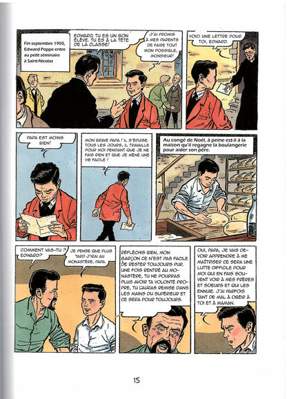 La belle aventure d'un fils de boulanger - L'abbé Edouard Poppe (BD)