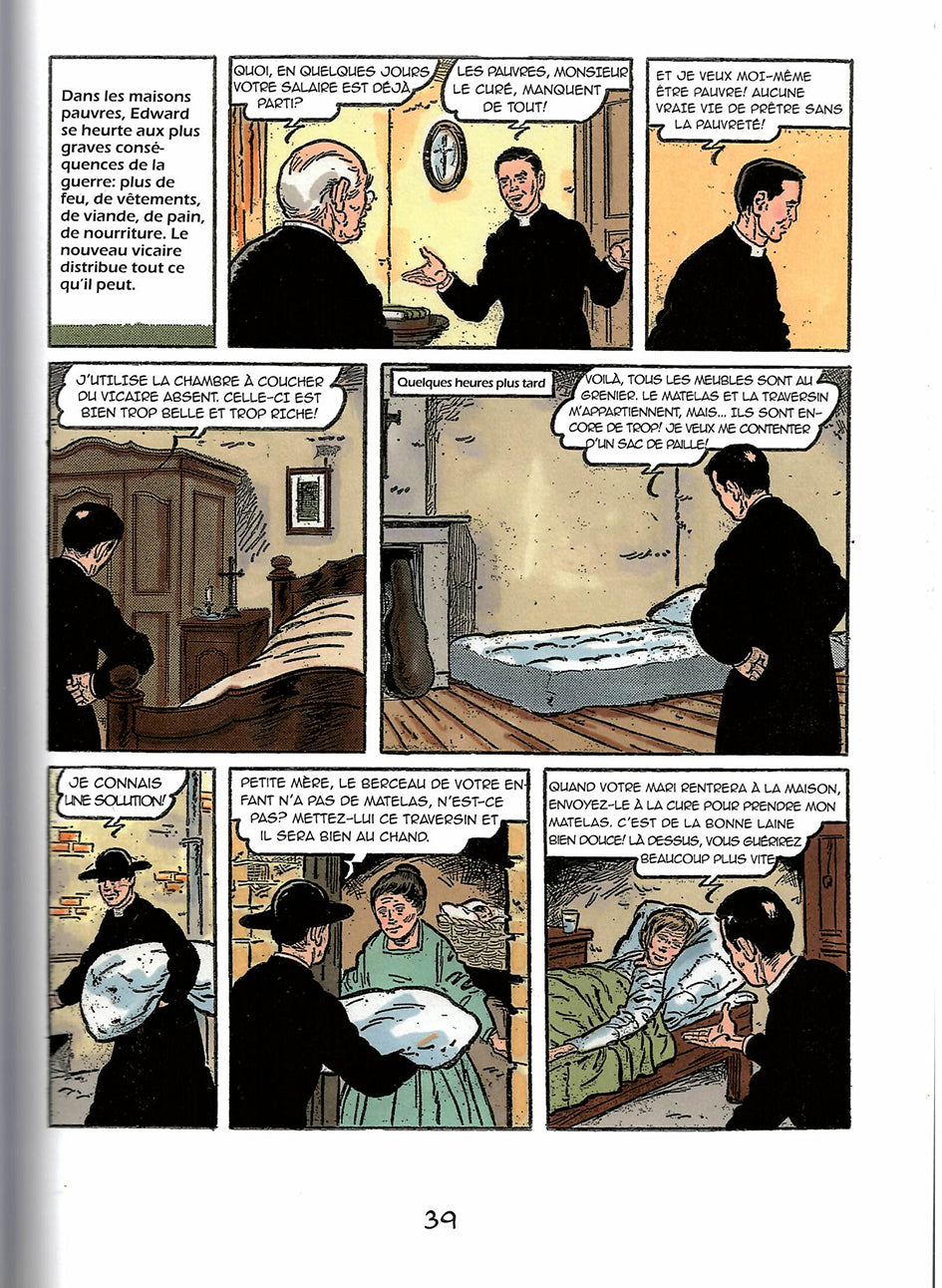 La belle aventure d'un fils de boulanger - L'abbé Edouard Poppe (BD)