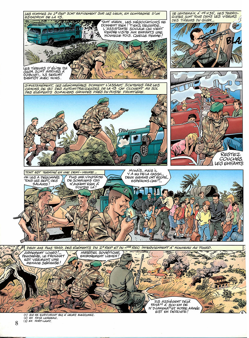 La Légion - Tome 4 - Kolwezi (BD)