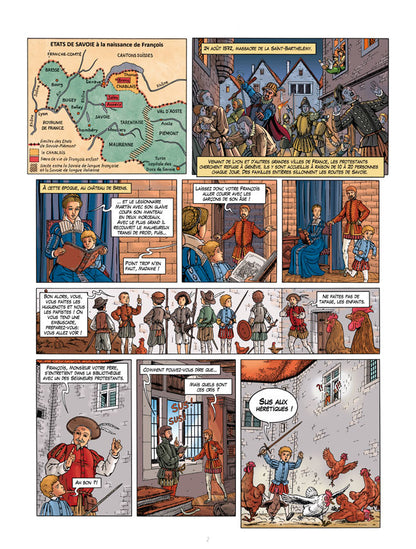Saint François de Sales et sainte Jeanne de Chantal (BD)