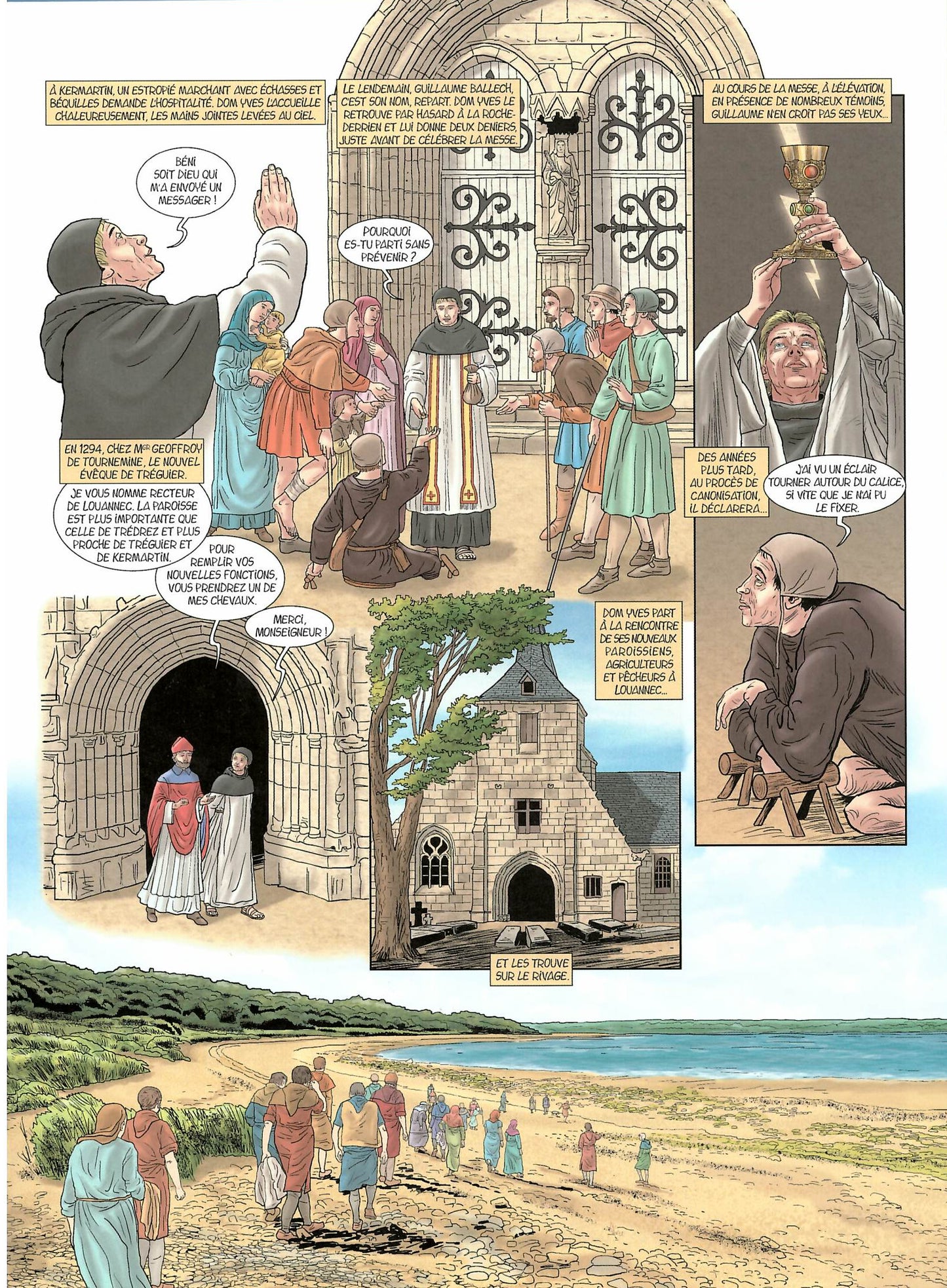 Saint Yves - Les chemins de la justice (BD)