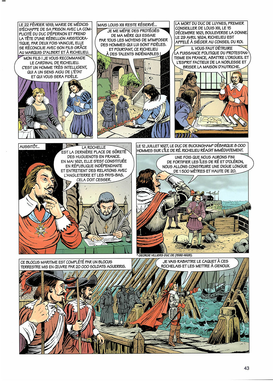 Histoire de France - Tome 8 (BD) Reynald Secher