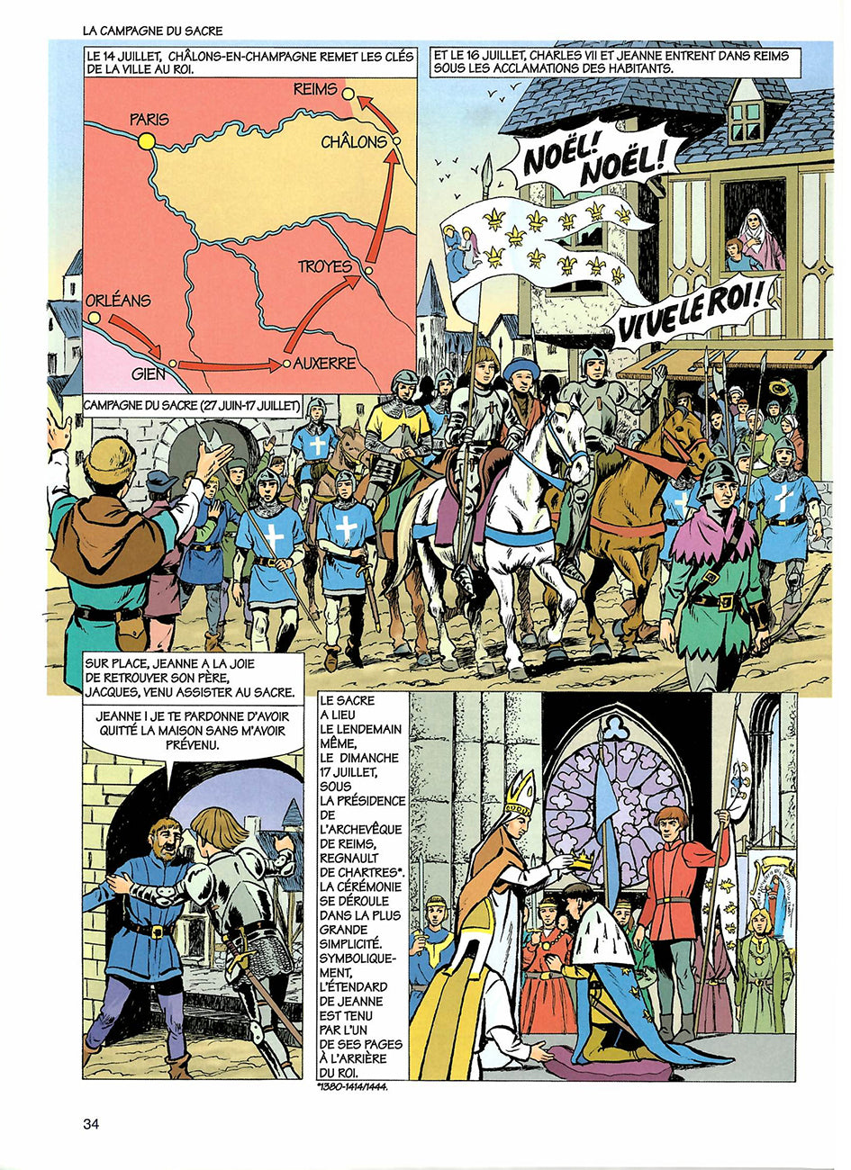 Jeanne d'Arc, la pucelle (Bande dessinée)