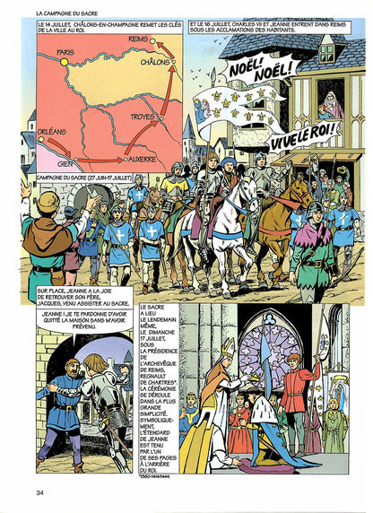 Jeanne d'Arc, la pucelle (Bande dessinée)