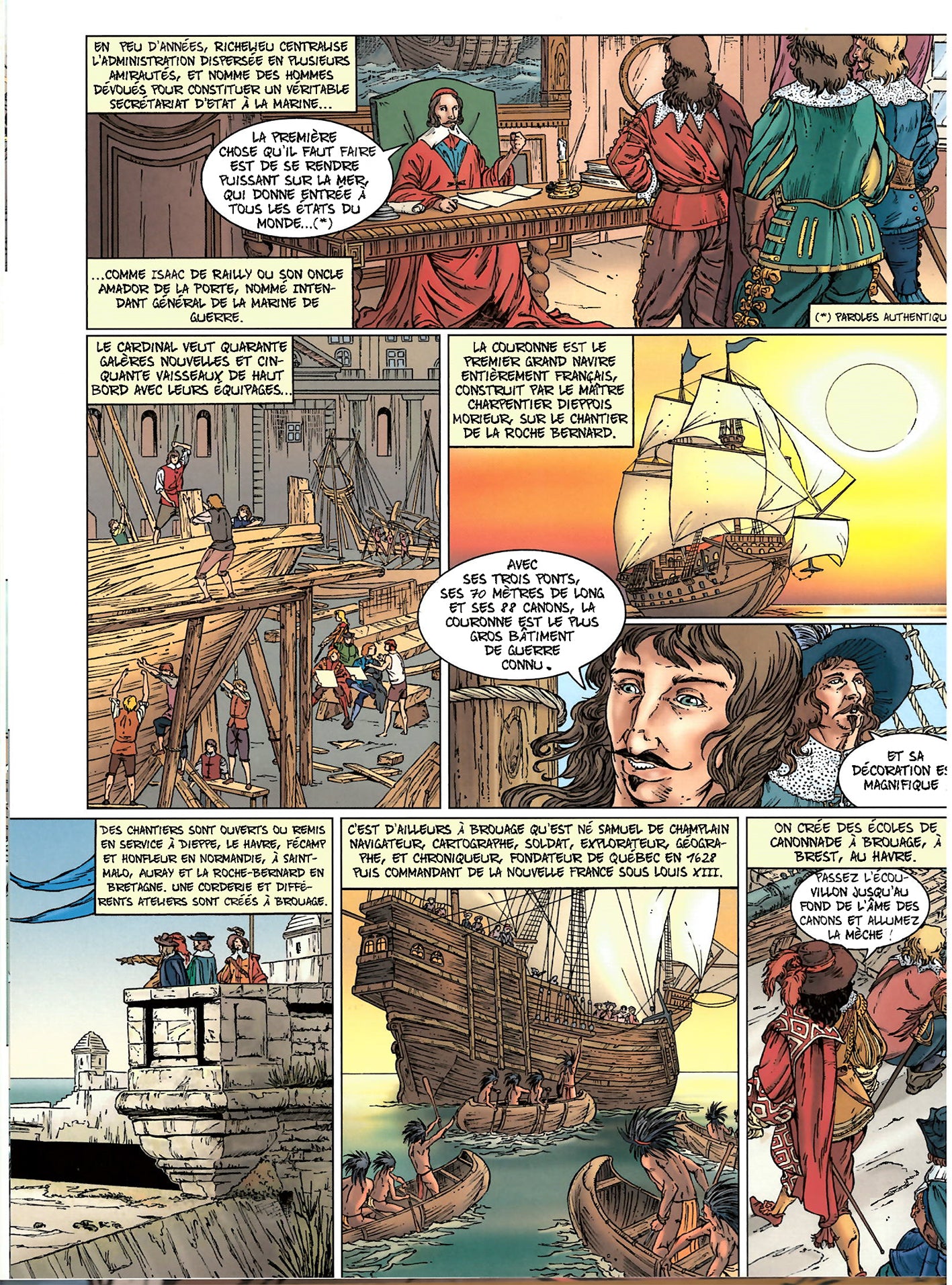 La grande fresque de la marine - Tome 1 (BD)
