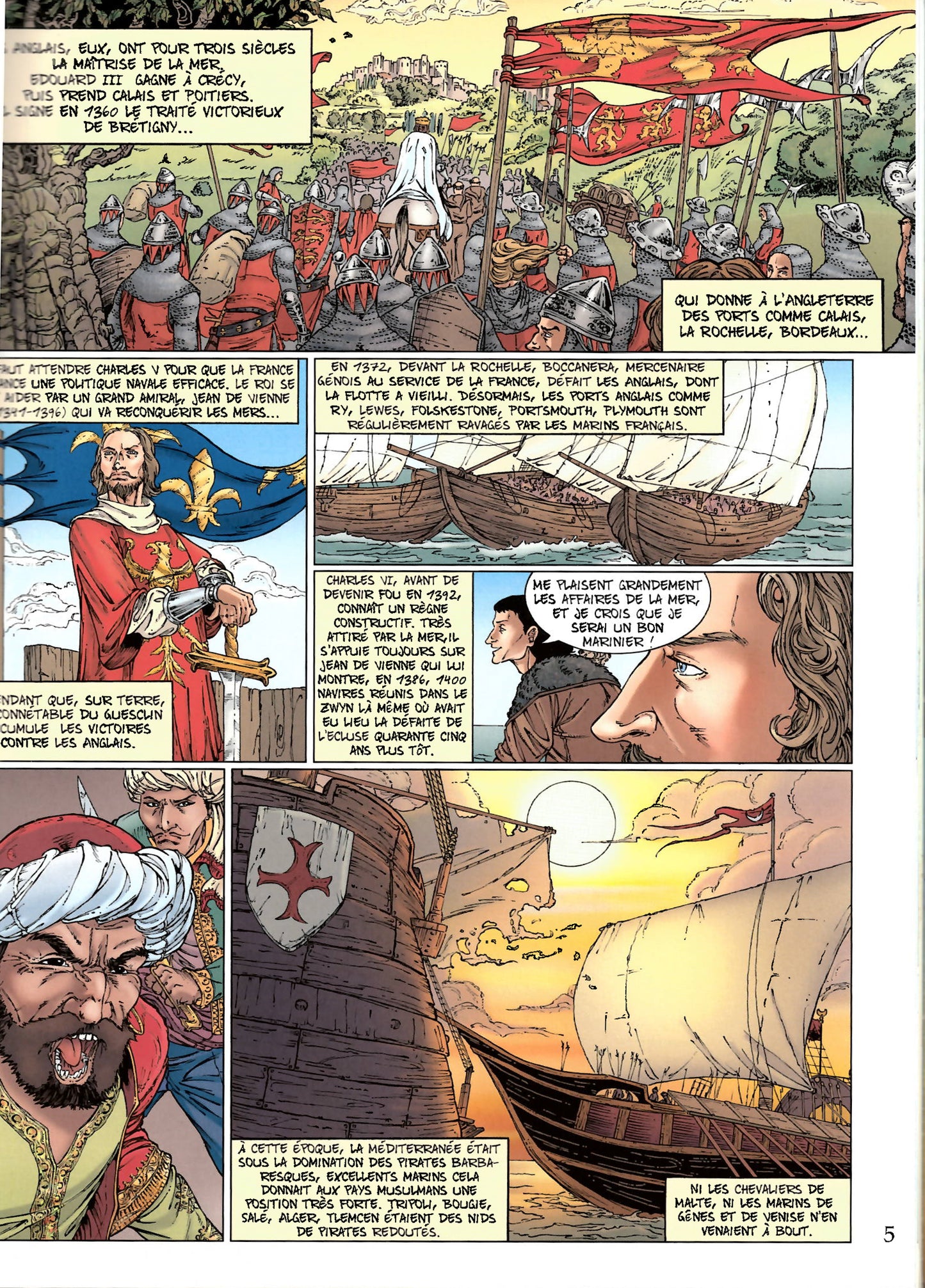 La grande fresque de la marine - Tome 1 (BD)