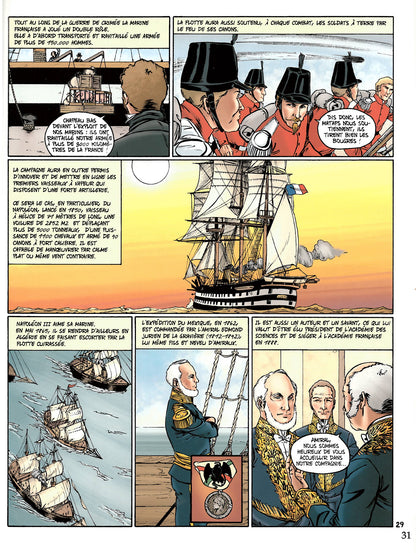 La grande fresque de la marine - Tome 3 (BD)