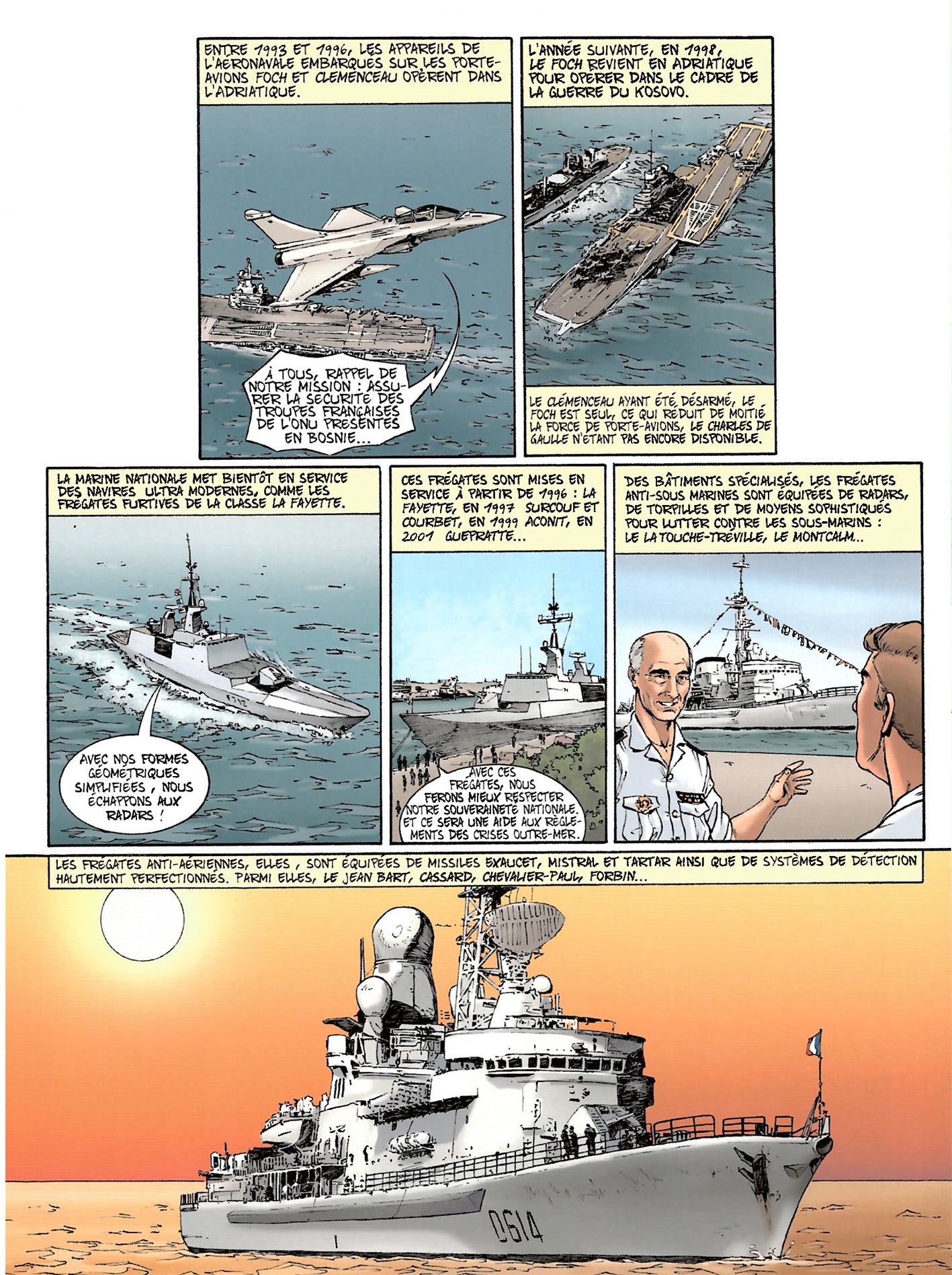 La grande fresque de la marine - Tome 4 (BD)