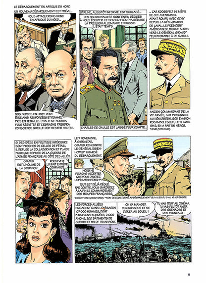 La seconde guerre mondiale (Bande dessinée) Tome 2